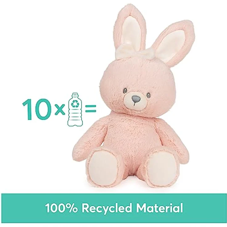 GUND - Plüsch-Häschen aus 100% recyceltem Material, 30 cm, nachhaltiges Kuscheltier für Babys und Neugeborene, 0+ Monate – Bild 3