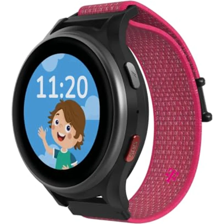 Anio 6 Kinder Smartwatch Pink – GPS, Fitnesstracker, Anruf & Schulmodus – Bild 2