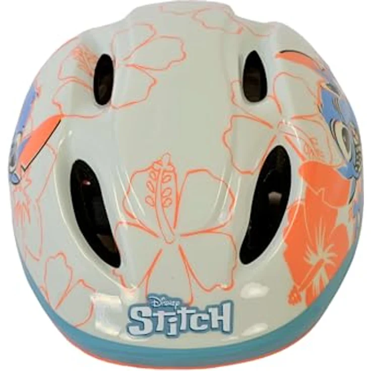 Fahrradhelm Kinder | Kinderhelm 3 Jahre | Gr. 52-56 | 220g Leicht | EPS Schaum | Klickverschluß & Belüftungsöffnungen | Sicher & Stylisch | TÜV/GS & CE EN 1078 geprüft (Disney Stitch) – Bild 3