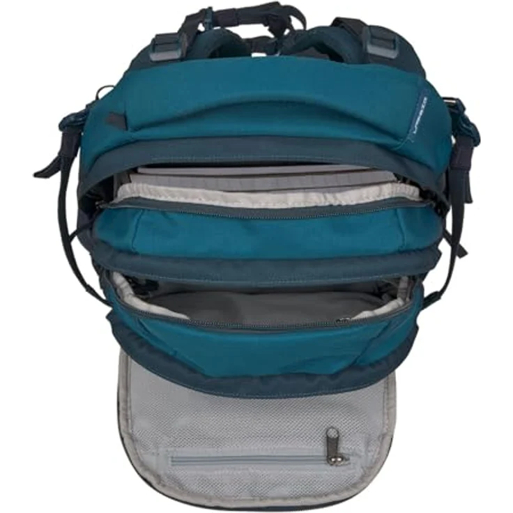 LÄSSIG Bold Origin Schulrucksack Dark Blue, ergonomisches Tragesystem, 30 Liter Volumen, gepolstertes Laptopfach, wasserabweisend – Bild 4
