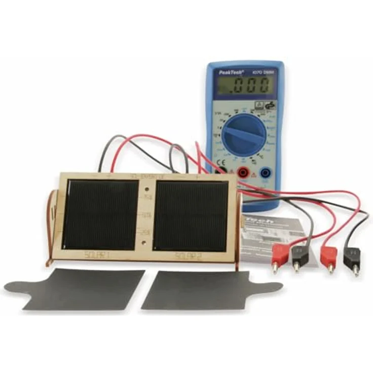 Sol Expert Schüler Experimentierset, inkl. digitalem Multimeter für Solarenergie-Tests, Lehrplan 2020 konform – Bild 2