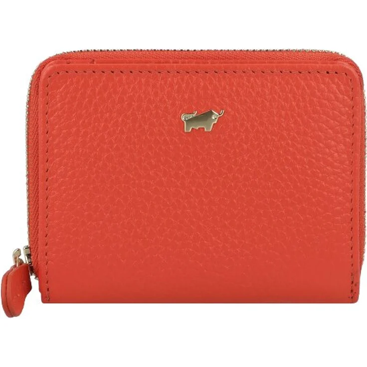 Braun Büffel Asti Geldbörse, 100% Leder, 10 cm, orange
