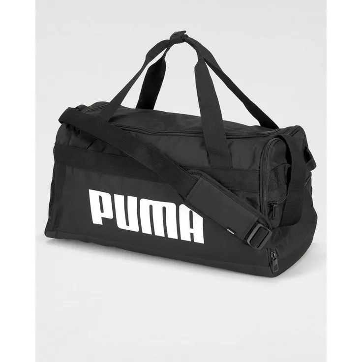 PUMA Sporttasche CHALLENGER DUFFEL BAG S, formstabil und leicht, schwarz