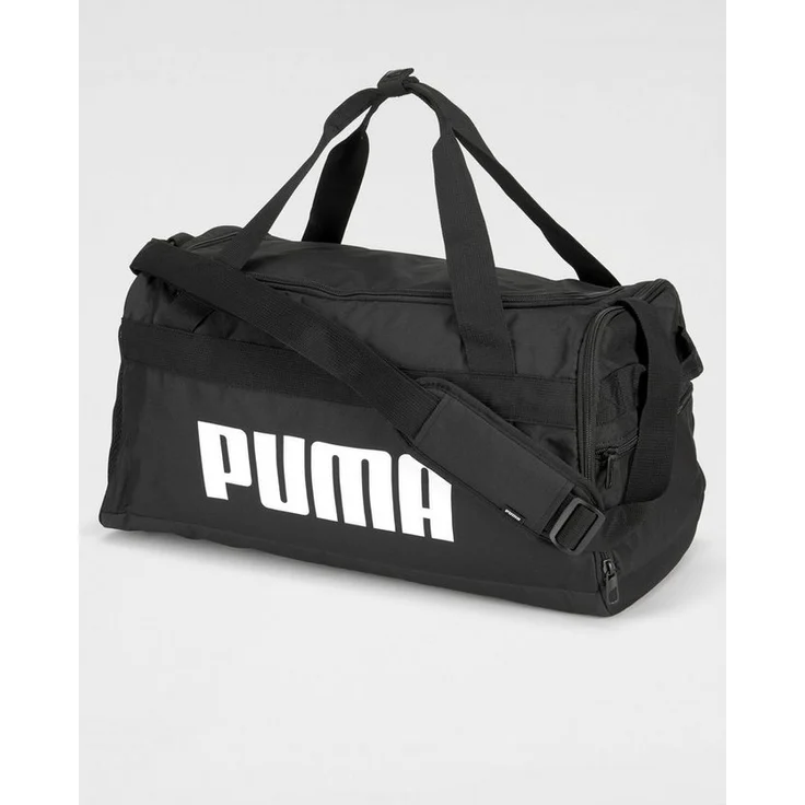 PUMA Sporttasche CHALLENGER DUFFEL BAG S, formstabil und leicht, schwarz – Bild 1