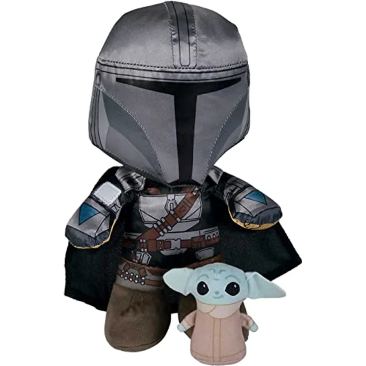 Simba Disney The Mandalorian Mando + Grogu Soft Toy (25 cm) – Bild 2