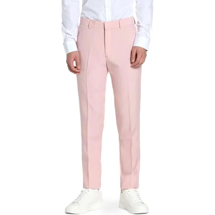 OppoSuits Lush Blush Anzug für Jugendliche, Slim-fit Passform in Pink, vollständig gefüttert, inklusive Krawatte – Bild 3