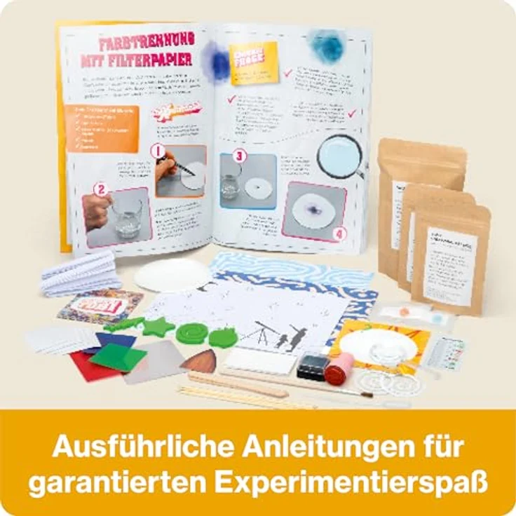 Franzis CheXperiment Experimentierbox, Experimentierkasten für spannende Chemie-Experimente – Bild 5