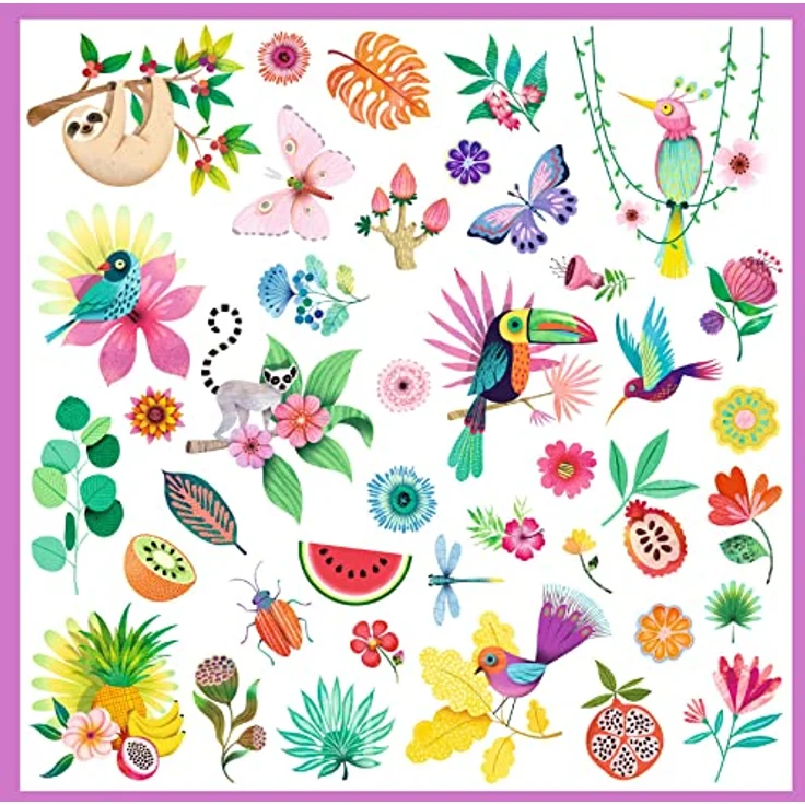 DJECO Sticker 160 DJECO Sticker für Kinder ab 4 Jahren mit tollen Motiven – Bild 3