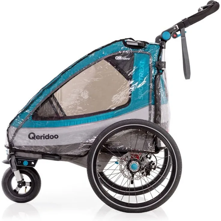 Qeridoo Kinderwagen-Regenschutzhülle QUPA 1 / Sportrex 1, Polyethylen, passend für Queridoo QUPA 1 & Sportrex 1
