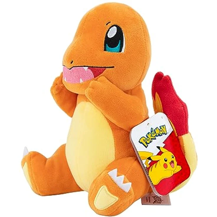 Pokémon PKW3082-20cm Plüsch - Glumanda, offizielles Plüsch, superweich und inspiriert von der Pokémon Zeichentrickserie – Bild 3