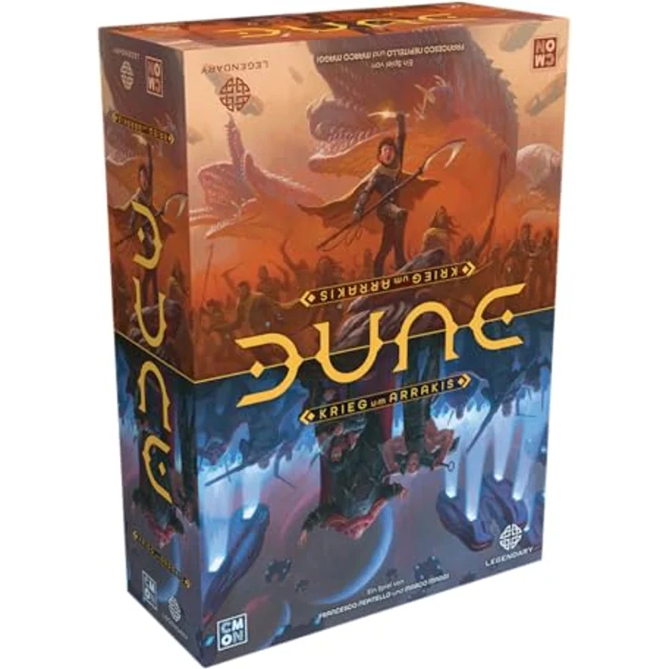 CMON Dune: Krieg um Arrakis, Strategie-Brettspiel für 1-4 Spieler, ab 14 Jahren, Deutsch - Preisvergleich – Bild 1