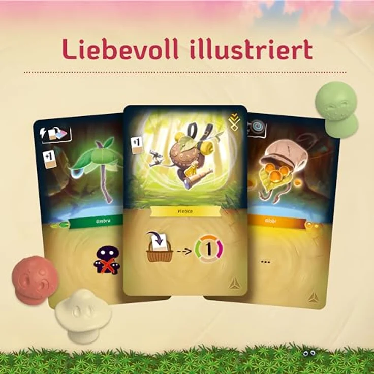 Ravensburger Mycelia Prisma Expansion, Erweiterung für Deck-Building-Spiel mit neuen Prisma-Tropfen und magischen Geschenken, DE/EN/IT/NL/ES – Bild 4