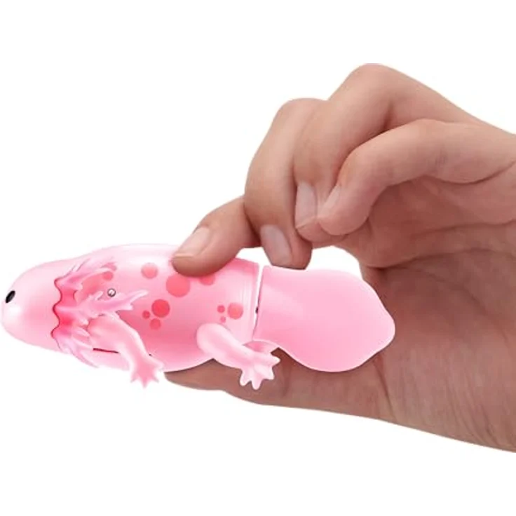 Pets Alive Swimming Axolotls von ZURU, 2er Pack elektronisches Badespielzeug, schwimmt in 5 Richtungen, Farbvariationen Pink und Türkis, Energiesparmodus – Bild 3