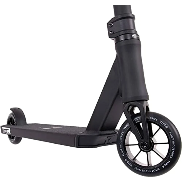 Root Industries R-Type Stunt-Scooter H= 82,5mm Park Trick Tretroller + Fantic26 Sticker, Schwarz – Bild 5