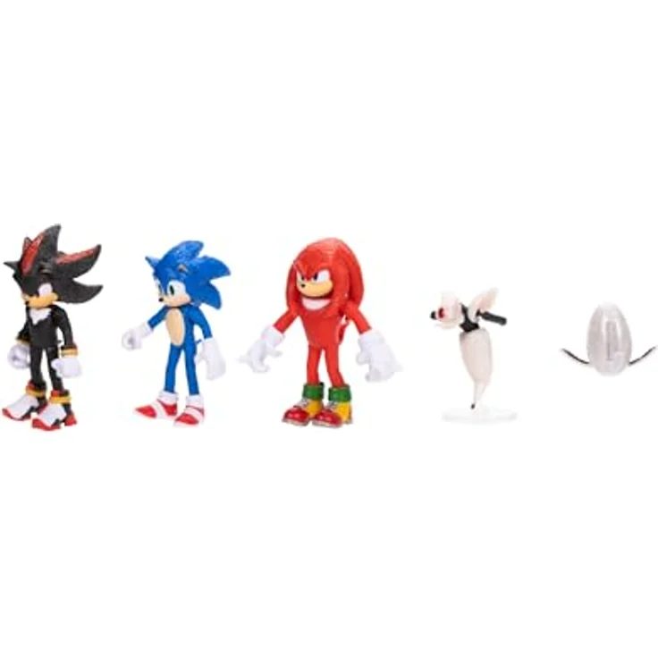 Sonic Sonic 3 Movie 6 cm Actionfiguren Multipack, Sammelfiguren Set – Bild 3