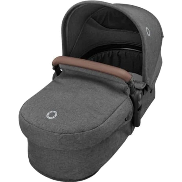 Maxi-Cosi Zelia S Trio 3in1 Kombi-Kinderwagen-Set bis 22 kg, inkl. Babyschale CabrioFix S i-Size, Wickeltasche, Regenschutz, Dark Grey, mit Gratis Mobilitätsgarantie – Bild 7