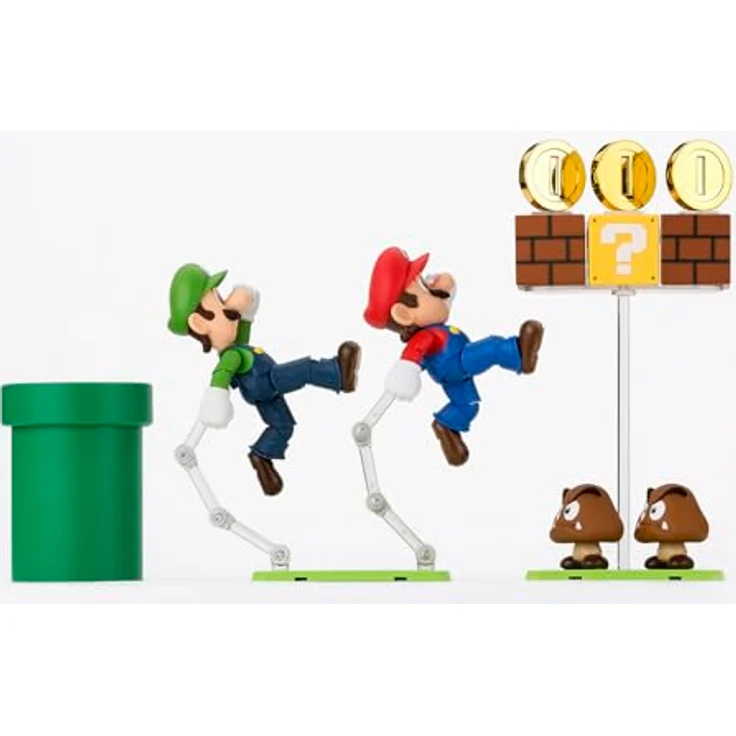 Bandai S.H.Figuarts Actionfiguren-Zubehör Super Mario, Playset für kreative Inszenierungen von Sammelfiguren – Bild 7