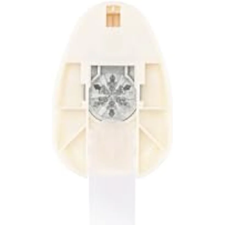 Vaessen Creative Motivstanzer Schneeflocken, 1.4 x 1.6 cm, für Bastelpapier und Scrapbooking, Weiß-gold – Bild 5