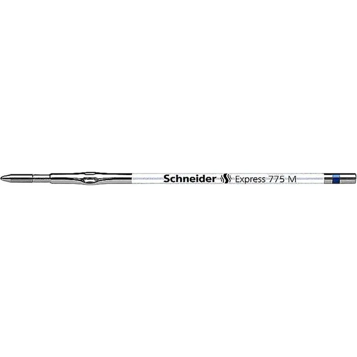 SCHNEIDER NOVUS Express 775 M, Kugelschreibermine Ersatzmine in Blau, mittlere Strichstärke, nachfüllbar