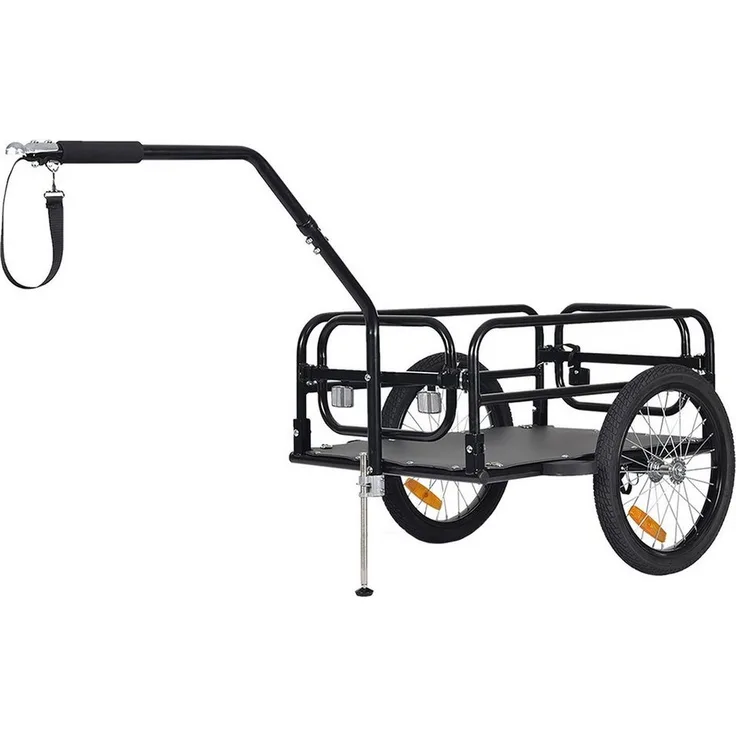 TIGGO Fahrradlastenanhänger Tiggo City Porter Fahrad - und Lastenanhänger, Ladefläche: 67x46x25cm, Stahlrahmen, einziehbares Stützbein - Preisvergleich