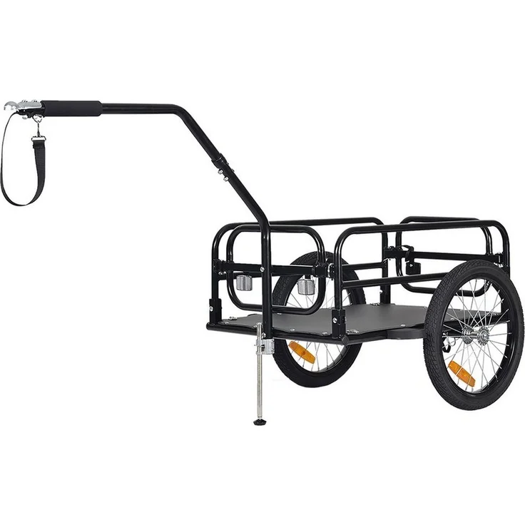 TIGGO Fahrradlastenanhänger Tiggo City Porter Fahrad - und Lastenanhänger, Ladefläche: 67x46x25cm, Stahlrahmen, einziehbares Stützbein - Preisvergleich