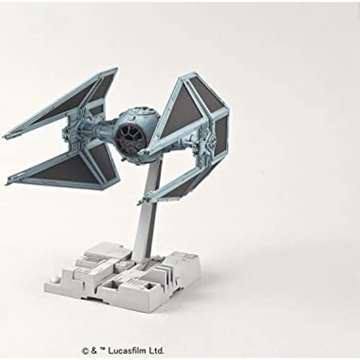 Revell Modellbausatz I BANDAI TIE Interceptor I Detailreicher Star Wars Bausatz I Maßstab 1:72 I für Kinder und Erwachsene ab 13 Jahren – Bild 1