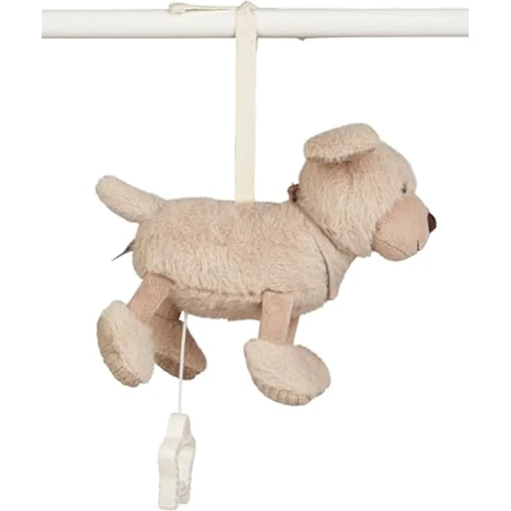 Sterntaler® Spieluhr Hund Lucky, S, Einschlafhilfe mit austauschbarem Spielwerk - blau – Bild 4