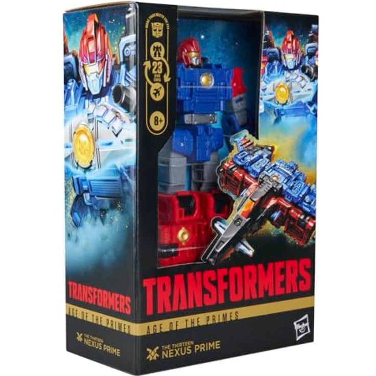 Hasbro Transformers Age of the Primes Voyager-Klasse The Thirteen Nexus Prime, 15,5 cm, umbaubar in 23 Schritte, Alter 8+ – Bild 5