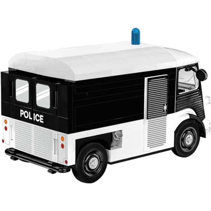 COBI Citroën Type H (1947-1981) Police, Modellfahrzeug in Dunkelblau und Schwarz, 13 x 6 x 6.5 cm – Bild 4