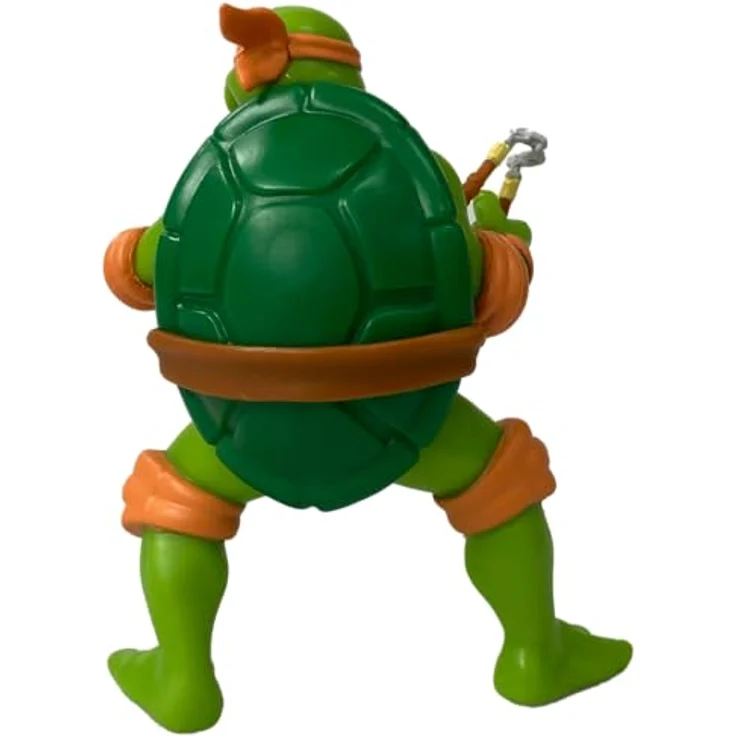 TORTUGAS NINJA Michelangelo TMNT Figur, 9 cm handbemalt, nicht beweglich, Sammelfigur – Bild 4
