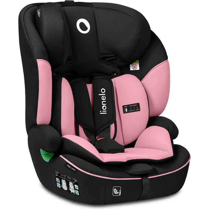 lionelo Autokindersitz LEVI I-SIZE, i-Size, für Kinder von 15 Monaten bis 12 Jahre, bis 18,00 kg, Universell passend, passt in alle Autos