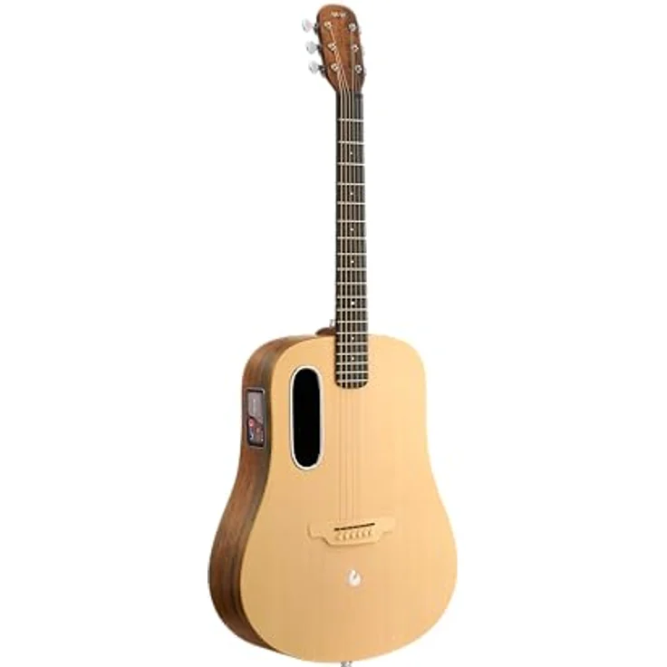 Lava Music ME4 Spruce 41 Zoll Akustikgitarre mit Fichtendecke und HPL Boden, Woodgrain Brown – Bild 9
