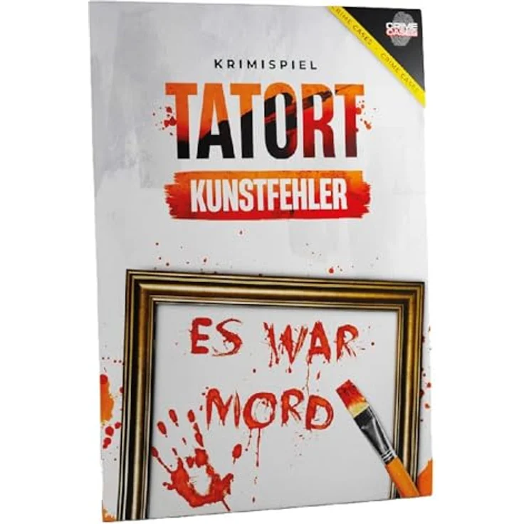 CRIMECASES Krimispiel Kunstfehler, Exit Escape Spiel für 1-6 Erwachsene, ab 14 Jahren, wiederverwendbar und anpassbare Schwierigkeitsstufe – Bild 1