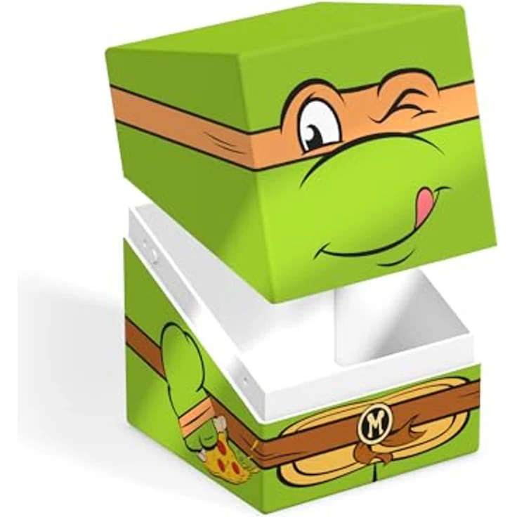 Ultimate Guard Squaroes - Squaroe Teenage Mutant Ninja Turtles™ 005 - Michelangelo, Deckbox für 100 Karten, aus 78% erneuerbaren Ressourcen – Bild 4