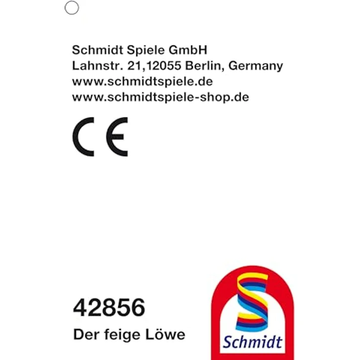 Schmidt Spiele 42856 Wicked, Der feige Löwe, 21 cm Plüschfigur mit originalgetreuen Details, waschbar, ab 0 Jahren – Bild 2