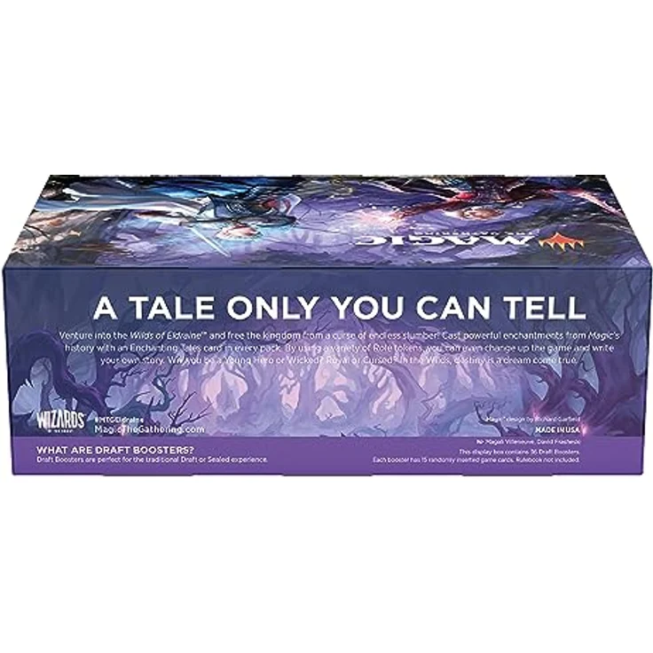 Wizards of the Coast Magic the Gathering Wilds of Eldraine Draft-Booster Display (36) English, Fairy Tale Collection of Legendary Creatures and Quests – Bild 5