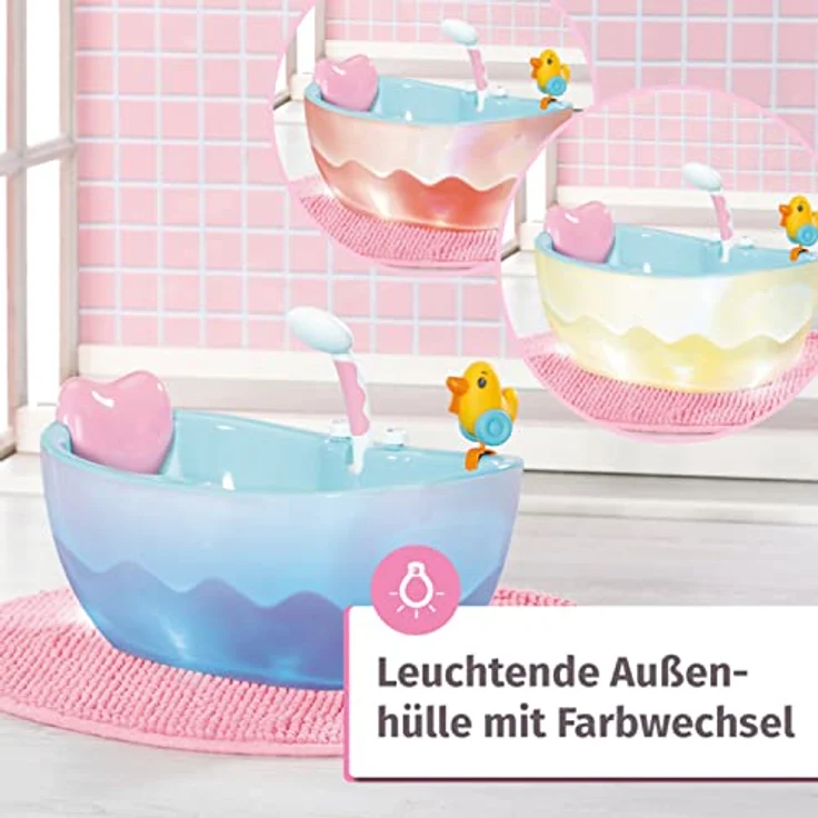 ZAPF Creation Baby born bath tub pink - Preisvergleich – Bild 4