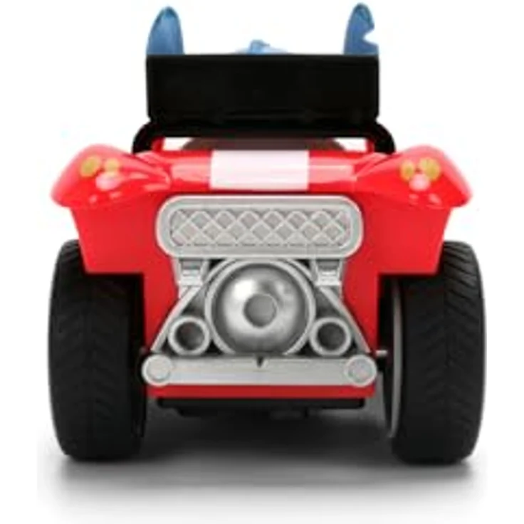Jada Toys Disney Stitch RC Stitch Buggy, ferngesteuertes Auto (14 cm) mit 2,4 GHz 1-Kanal Steuerung, geeignet für Kinder ab 2 Jahren, inkl. Fernbedienung, rot – Bild 4