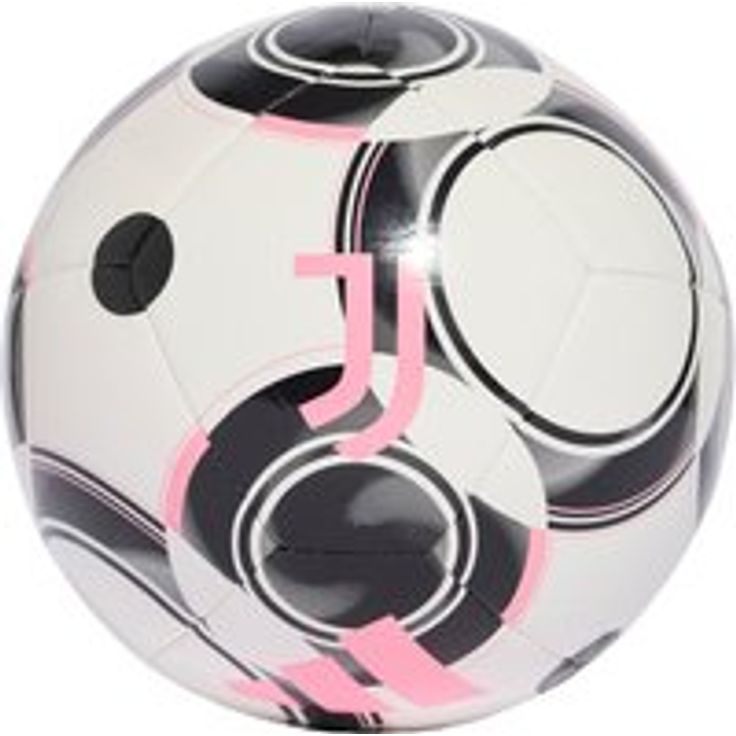 Adidas Juventus Home Club Ball, Freizeitspielball für Fans, schwarz-weiß
