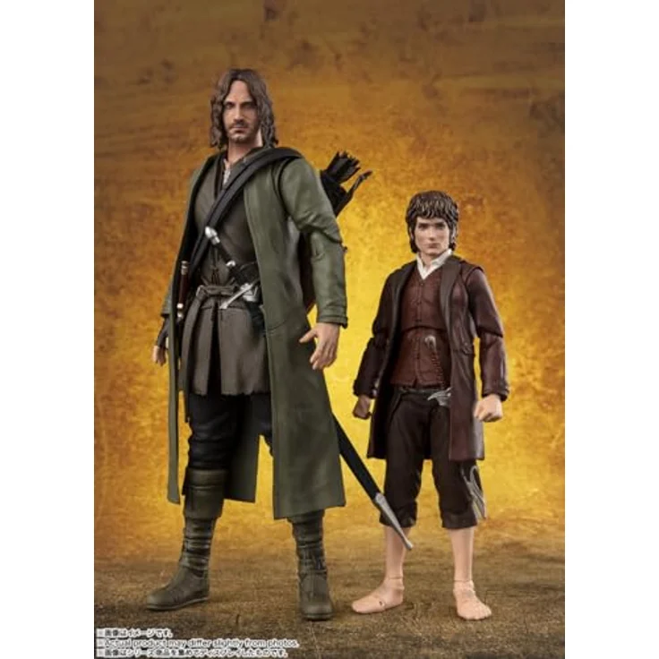 Bandai S.H. Figuarts Actionfigur Aragorn, 16 cm, beweglich, mit Zubehör – Bild 6