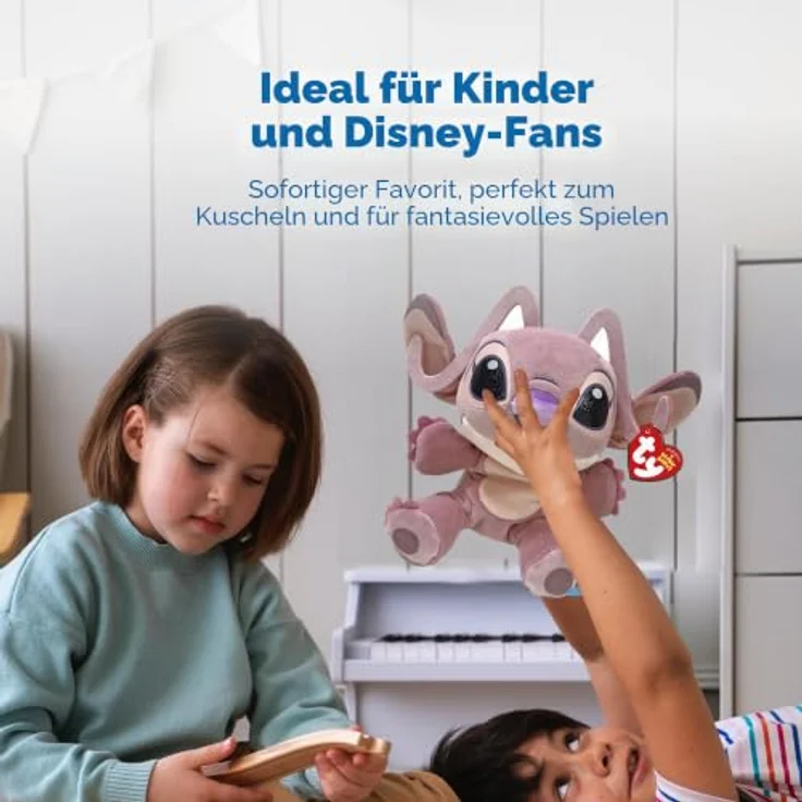 Beanie Babies Ty Angel - Kuschelplüschtier mit 15 cm Größe für Kinder ab 3 Jahren – Bild 3