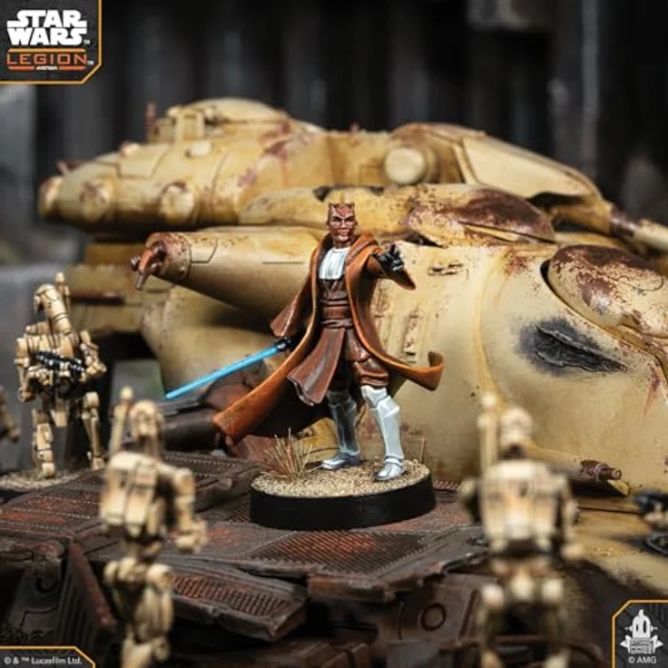 Atomic Mass Games Star Wars Legion - ARF Troopers, 8 Miniaturen mit Aufwertungskarten für die Galaktische Republik – Bild 6