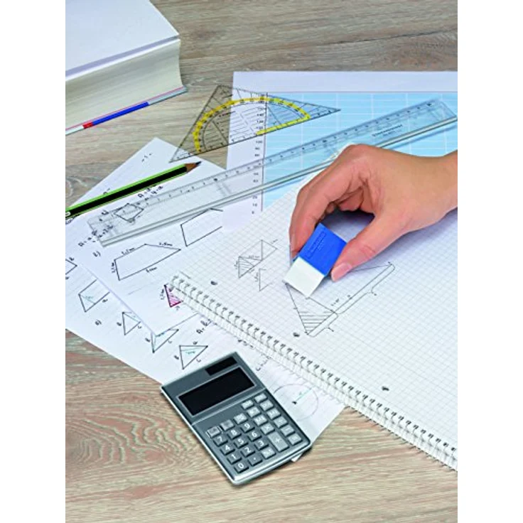edding R20 Radiergummi - 2 Stück - Kunststoffradierer zum Radieren von Bleistiftmarkierungen – Bild 2