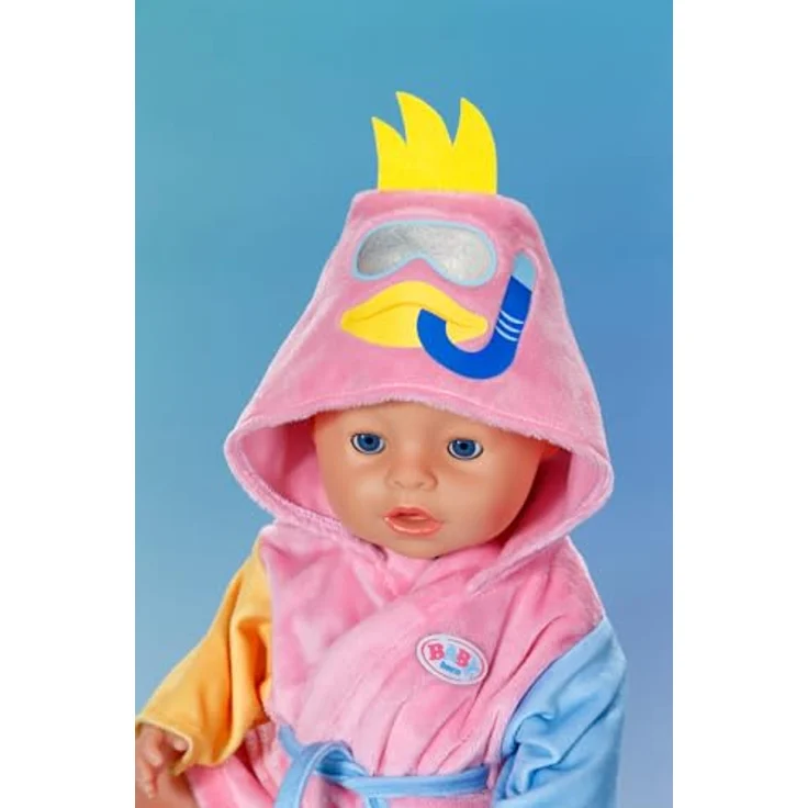 Baby Born Puppenkleidung Bademantel, 43 cm, mit Kleiderbügel – Bild 4