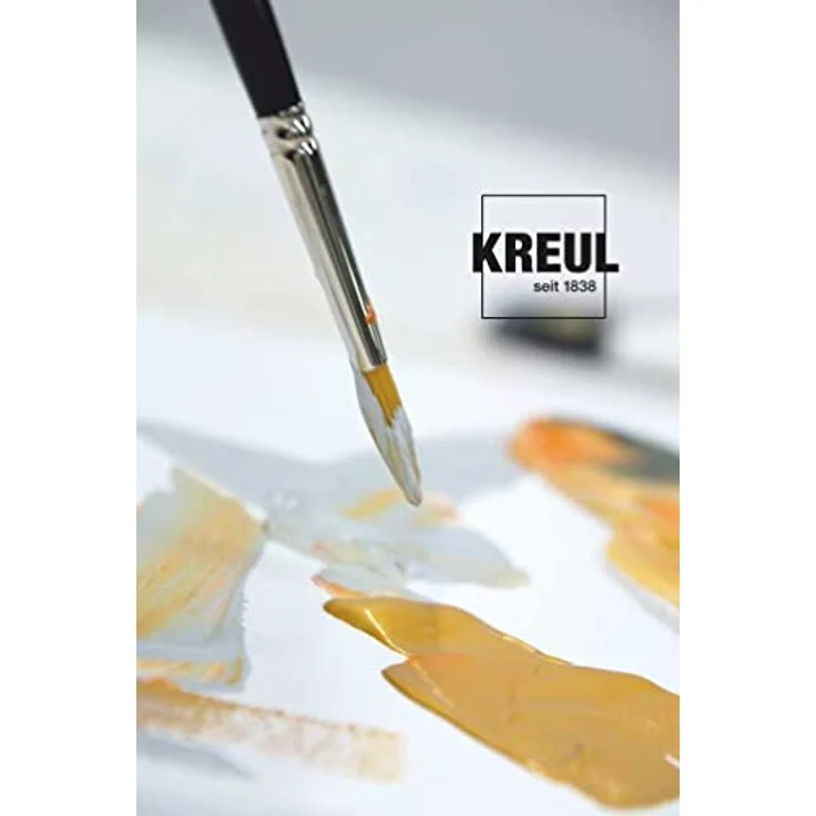 KREUL Solo Goya Acrylic Effektfarben Set, 8 hochpigmentierte Acrylfarben in 20 ml Tuben, wasserbasierte, schnell trocknende und gut deckende Malfarbe – Bild 2
