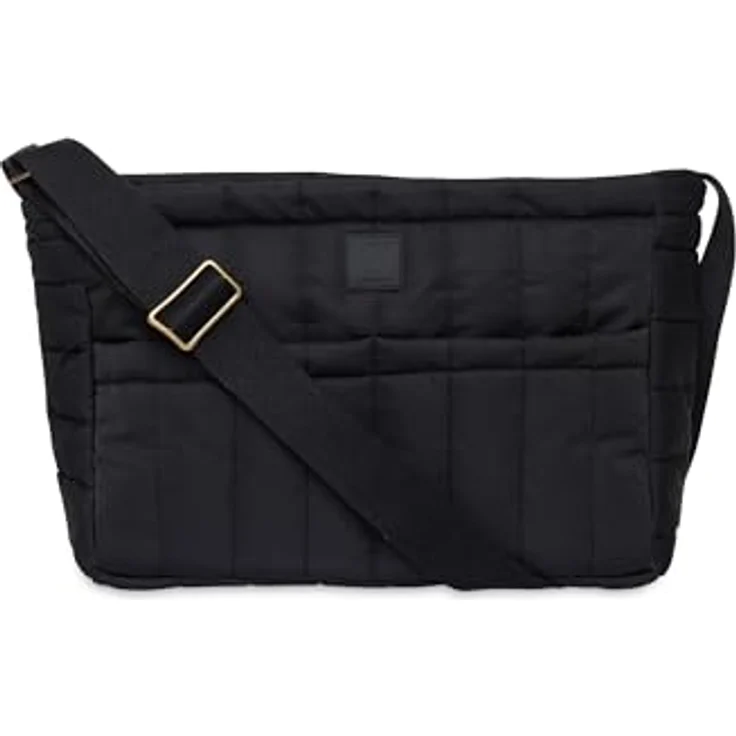Jollein Kinderwagen Tasche - Black - Für Kinderwagen und Buggy - Mom Bag - Babytasche Multifunktional - Schwarz – Bild 1