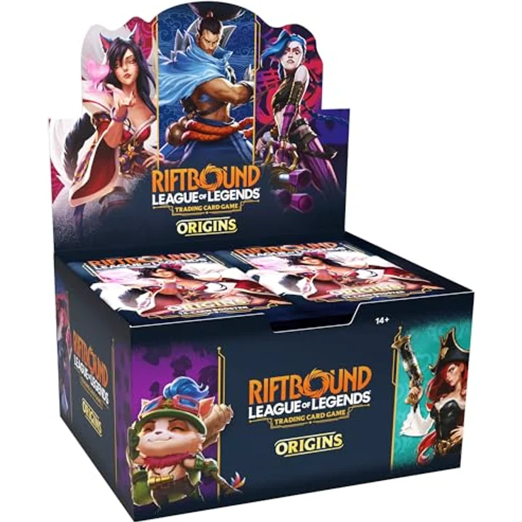 uvs games Riftbound League of Legends - Set One Origins Booster Display, 24 Booster mit 14 Sammelkarten pro Pack – Bild 4