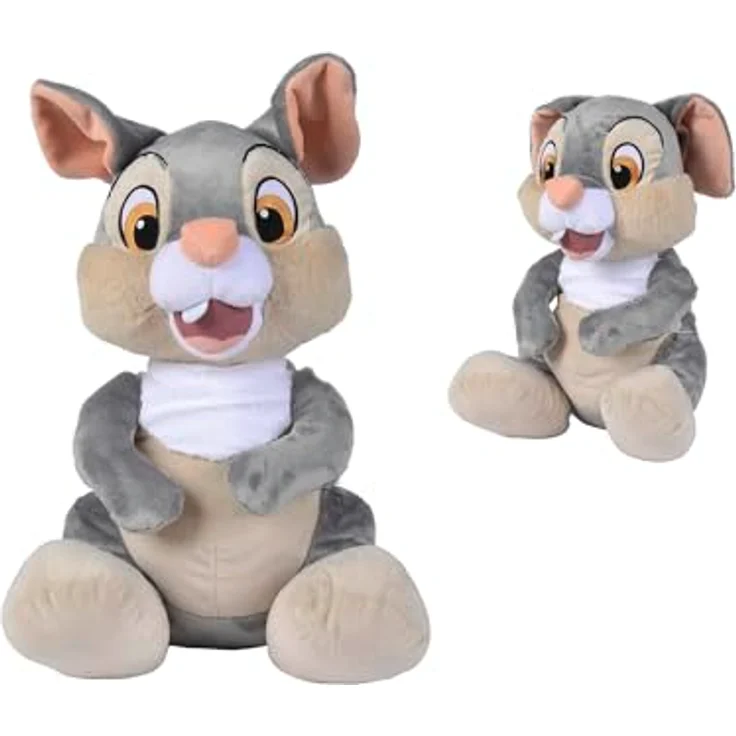 Simba Dickie Disney Animal Core Klopfer, Plüschfigur 40cm, weicher Kuschelhase aus Bambi – Bild 3