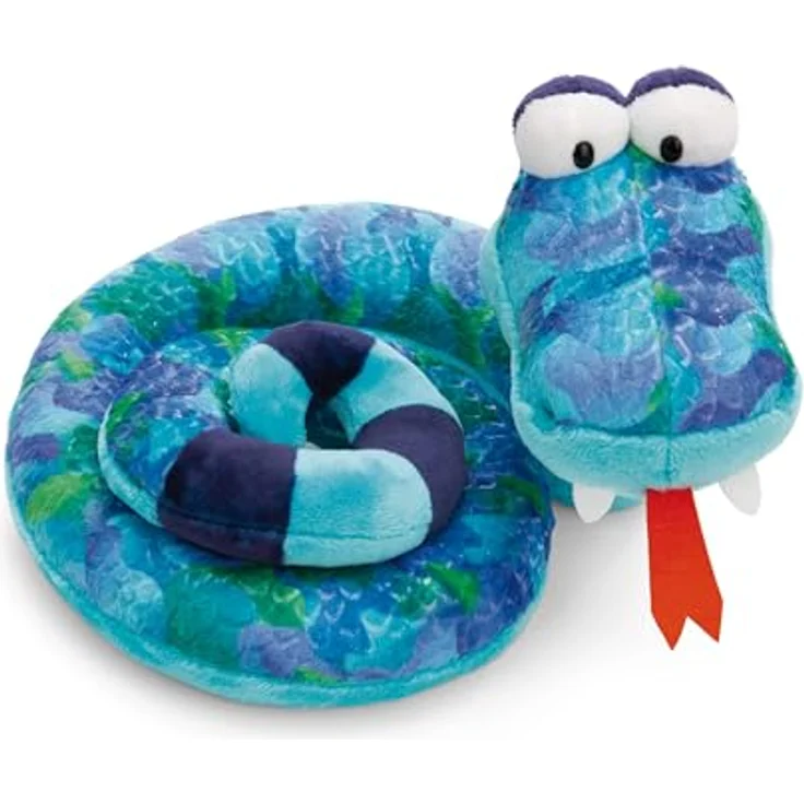 NICI Kuscheltier Schlange ZsaZsa, 18cm grün, aus weichem Plüsch, ideales Geschenk für Kinder & Erwachsene – Bild 1