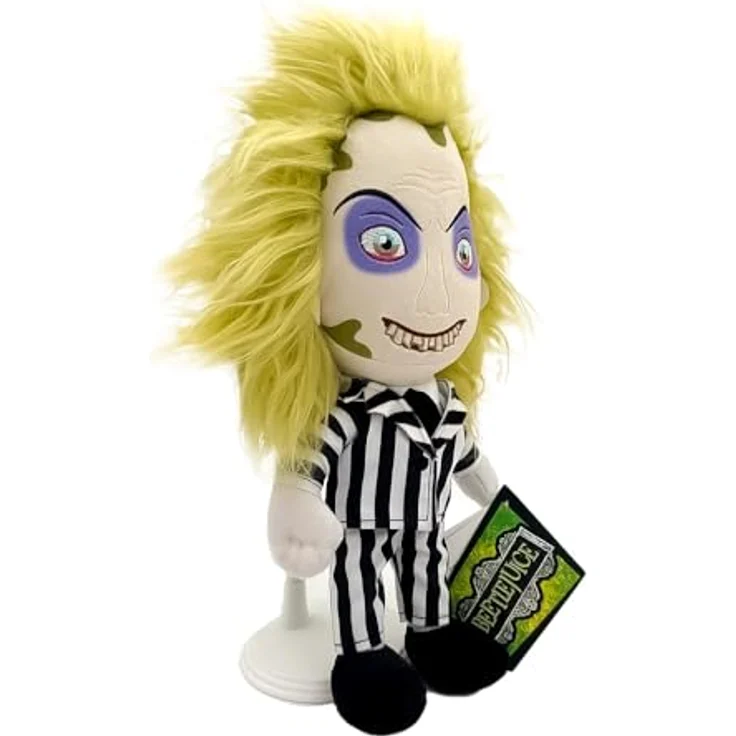 Tinisu Beetlejuice Kuscheltier - 27 cm Plüschtier aus weichem Stoff, detailgetreu verarbeitet – Bild 3